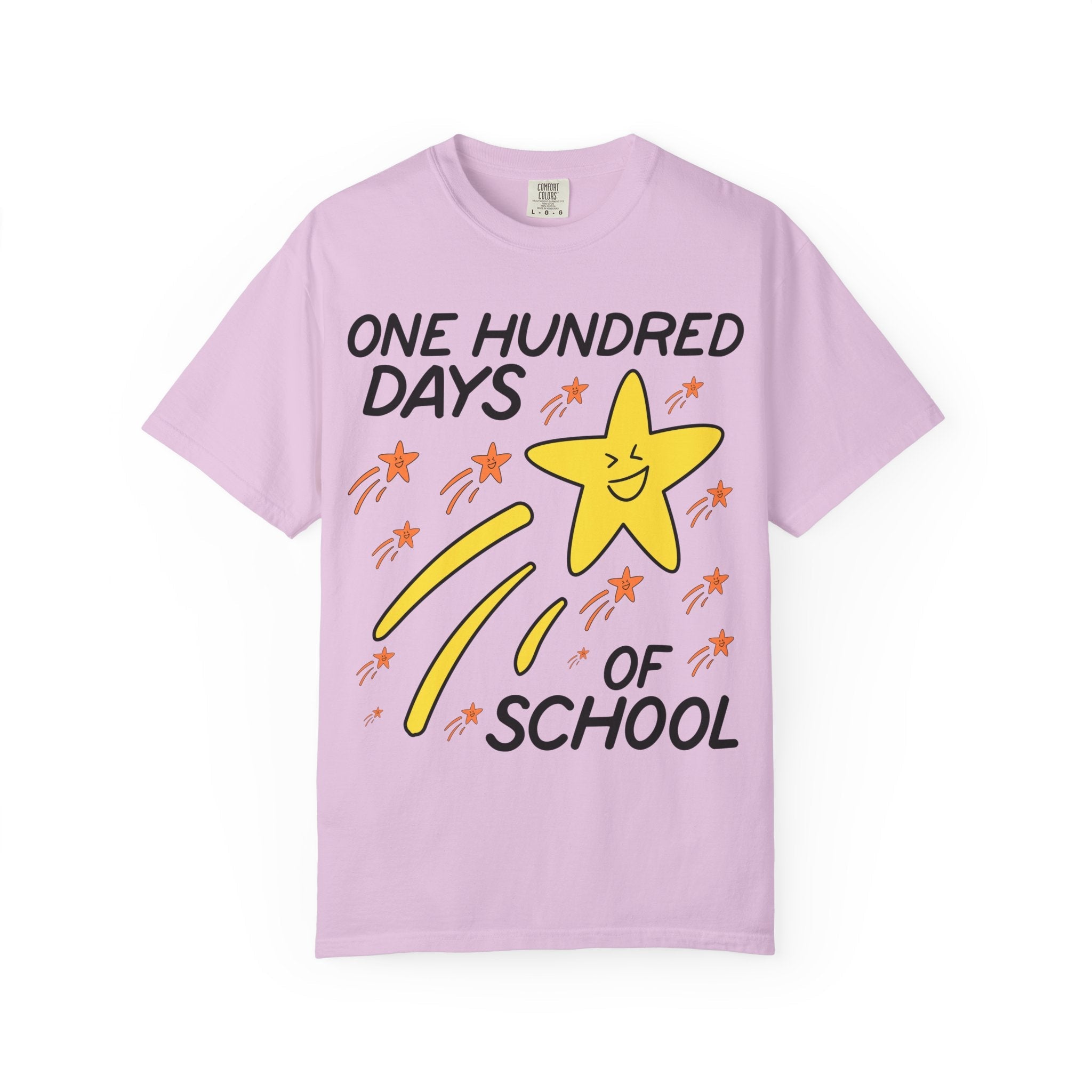 100 Days of School Matching Teacher Tee Shirt, School Librarian or School Office Staff Tee, Elementary School Teacher 100th Day of School T - Opal and June