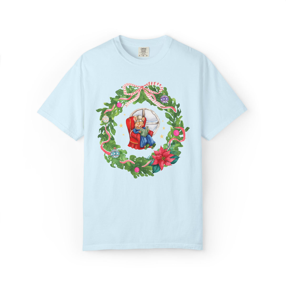 Bookish Christmas Mouse