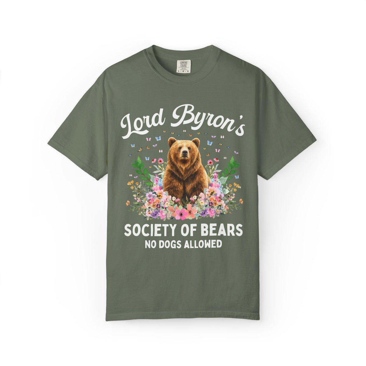 Lord Byron's Society of Bears Tee Shirt