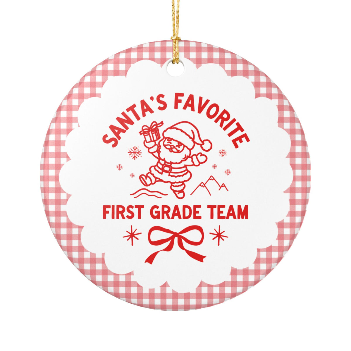 Santa's Favorite First Grade Team