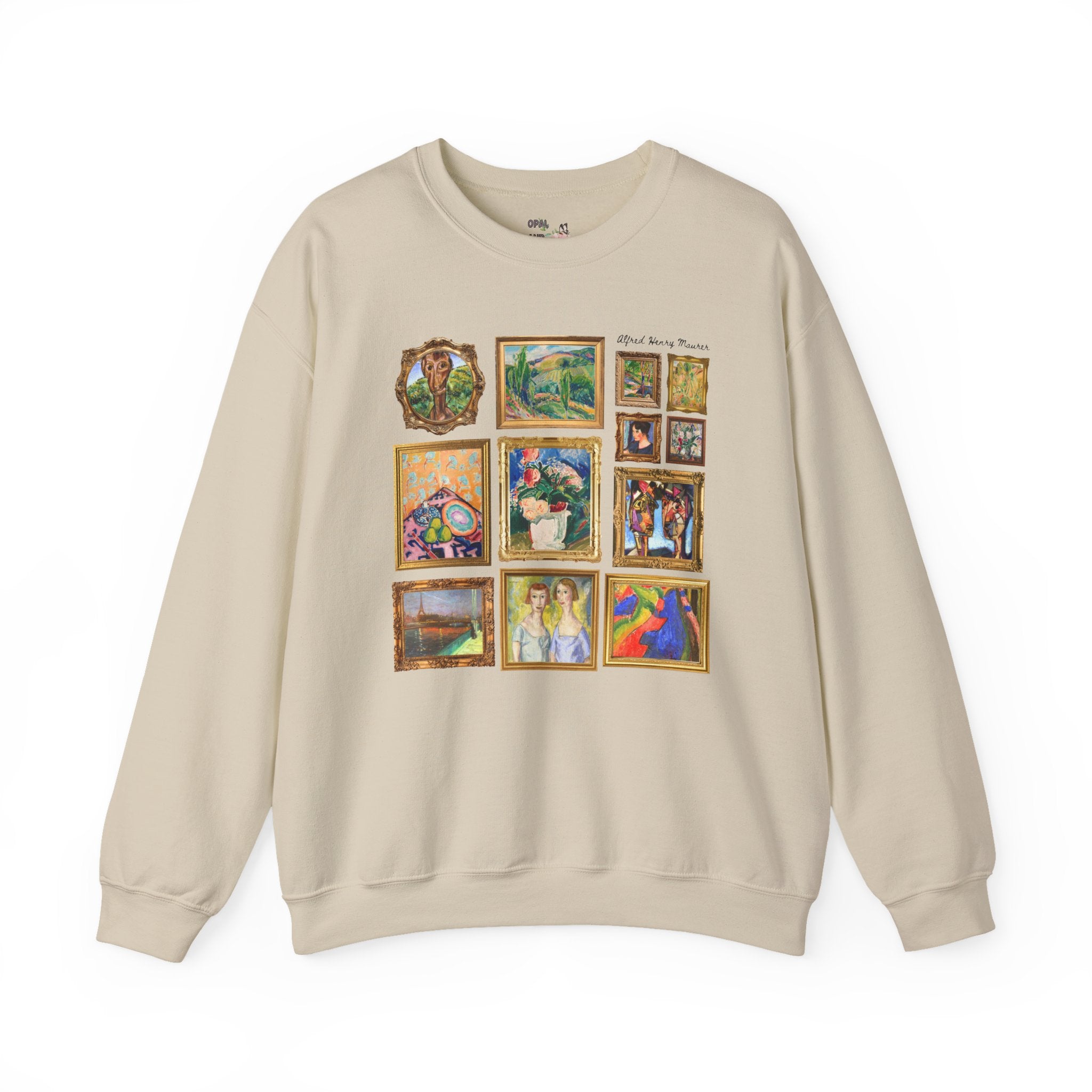 Alfred Henry Maurer Art History Sweatshirt: Famous Paintings, American Modernist Art Movement, 19th Century and Early 1900s Paintings, Museum Lover
