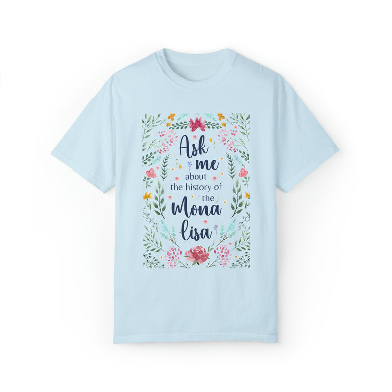 Floral Anne Boleyn Tee Shirt for History Lover: The Most Happy | Cottagecore History T-Shirt