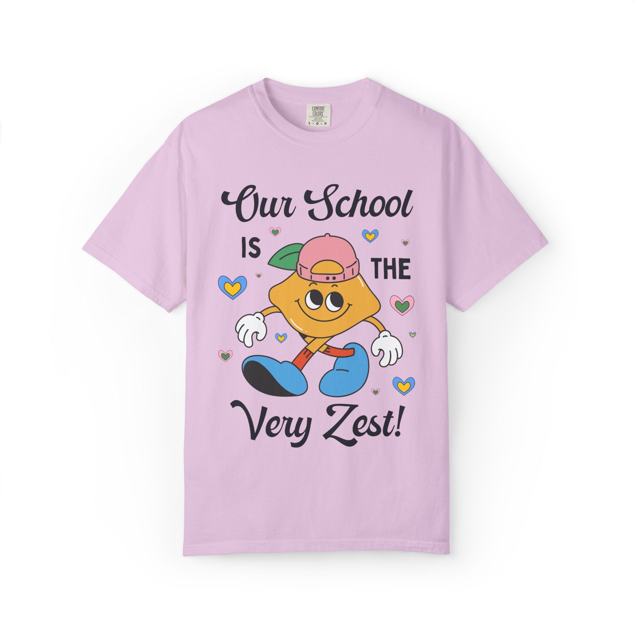 Our School is The Very Zest: Matching Teacher T-Shirt for Meet the Teacher Night or Back to School