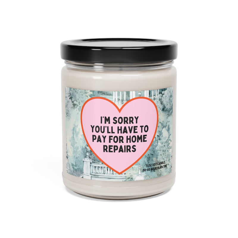 Candle for Friend Who Reads Fantasy Romance with Dragons: I'm Sorry You'll Never Fly On A Dragon