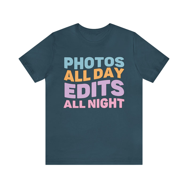 cute photographer tee shirt