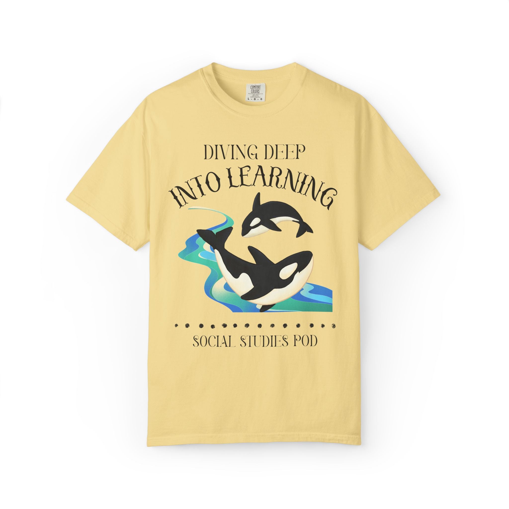 Whale Teacher Tee Shirt: Matching Animal Lover Orca Whale Tee for Elementary School Teachers and Office Staff, Grade Level Back to School T