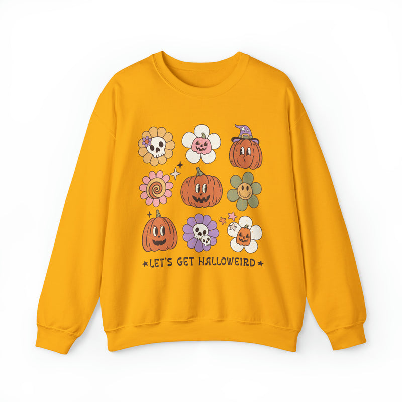 Cute and Spooky Sweatshirt for Halloween: Let's Get Halloweird