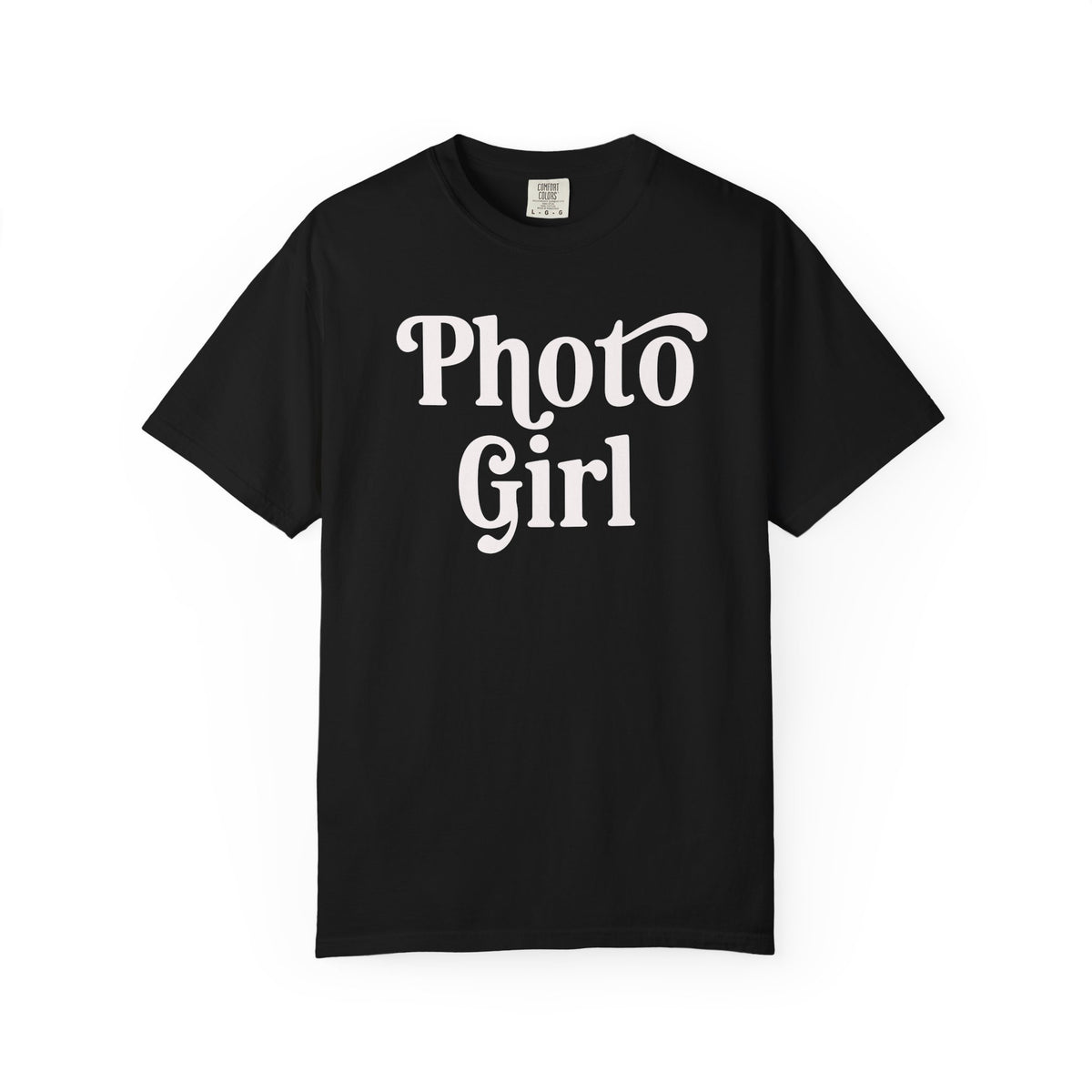 Cute Photographer Shirt for Wedding Photographer or Photography Teacher: Photo Girl | Cute Nostalgic Photographer T-Shirt for Business Owner