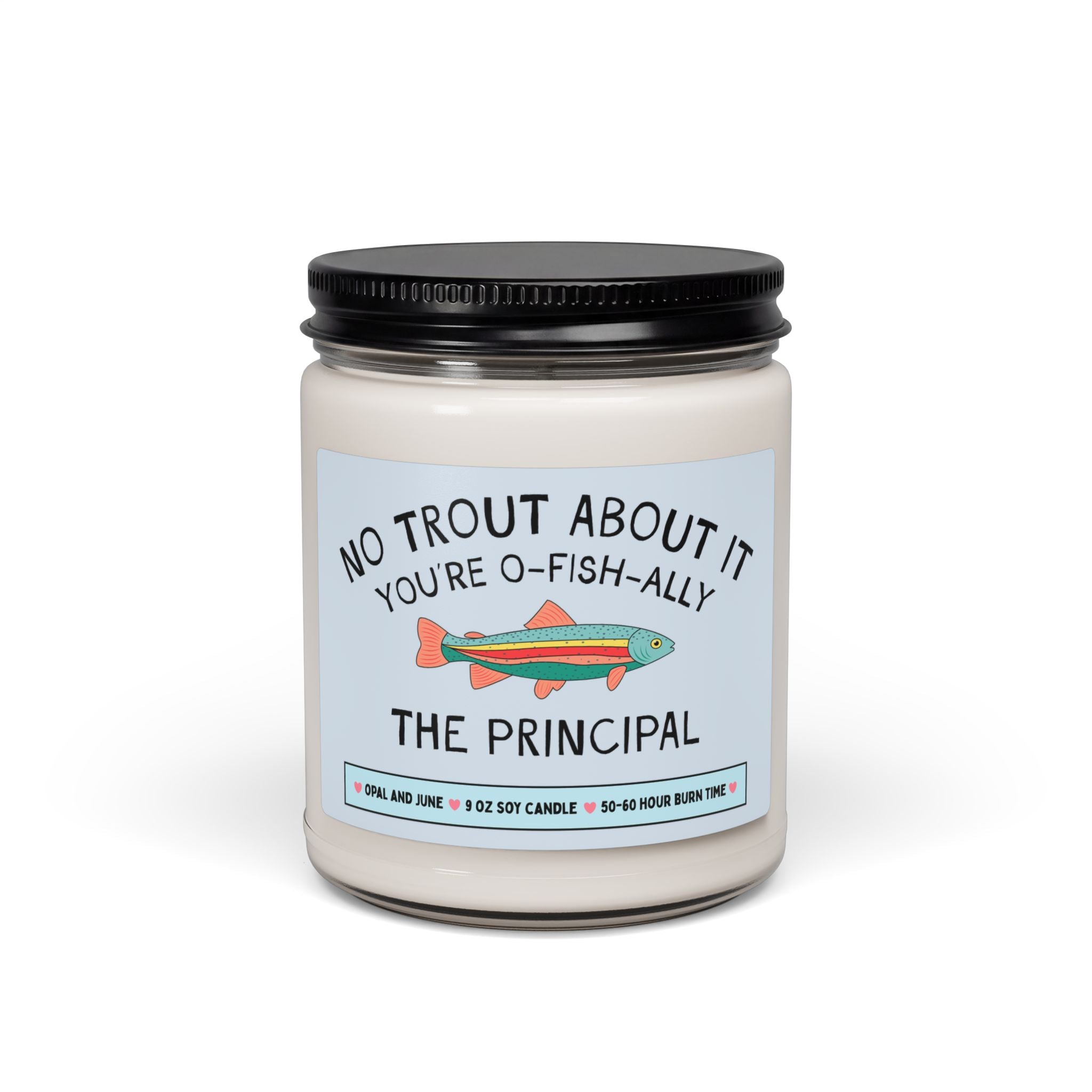 Funny School Principal Gift for Principal Who Loves Fishing or Nature: No Trout About It You're the Principal, Elementary School Principal