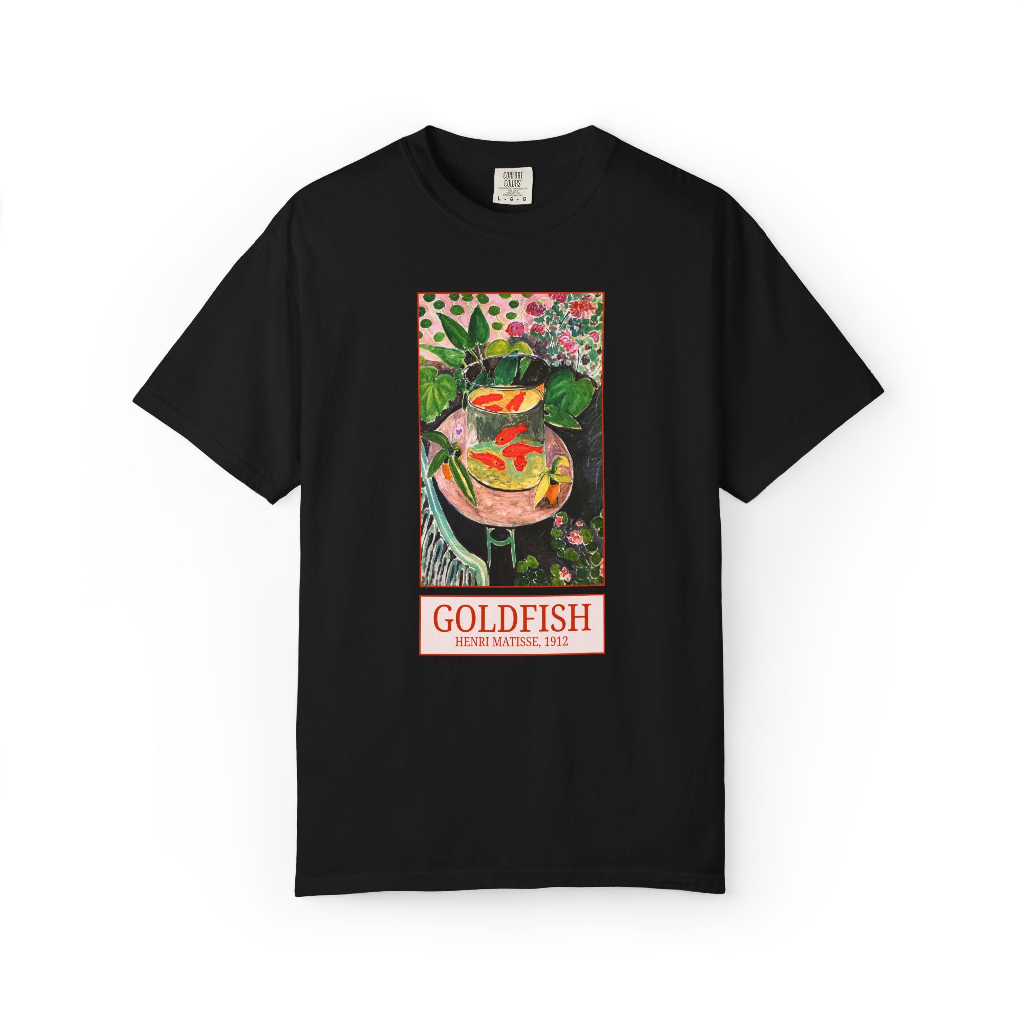 Goldfish by Henry Matisse Art History Famous Painting, Colorful Art History Fauvism Artist T-Shirt, Colorful Nostalgic Goldfish Owner Gift