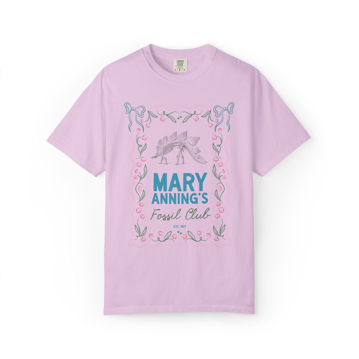 Mary Anning's Fossil Club Tee Shirt