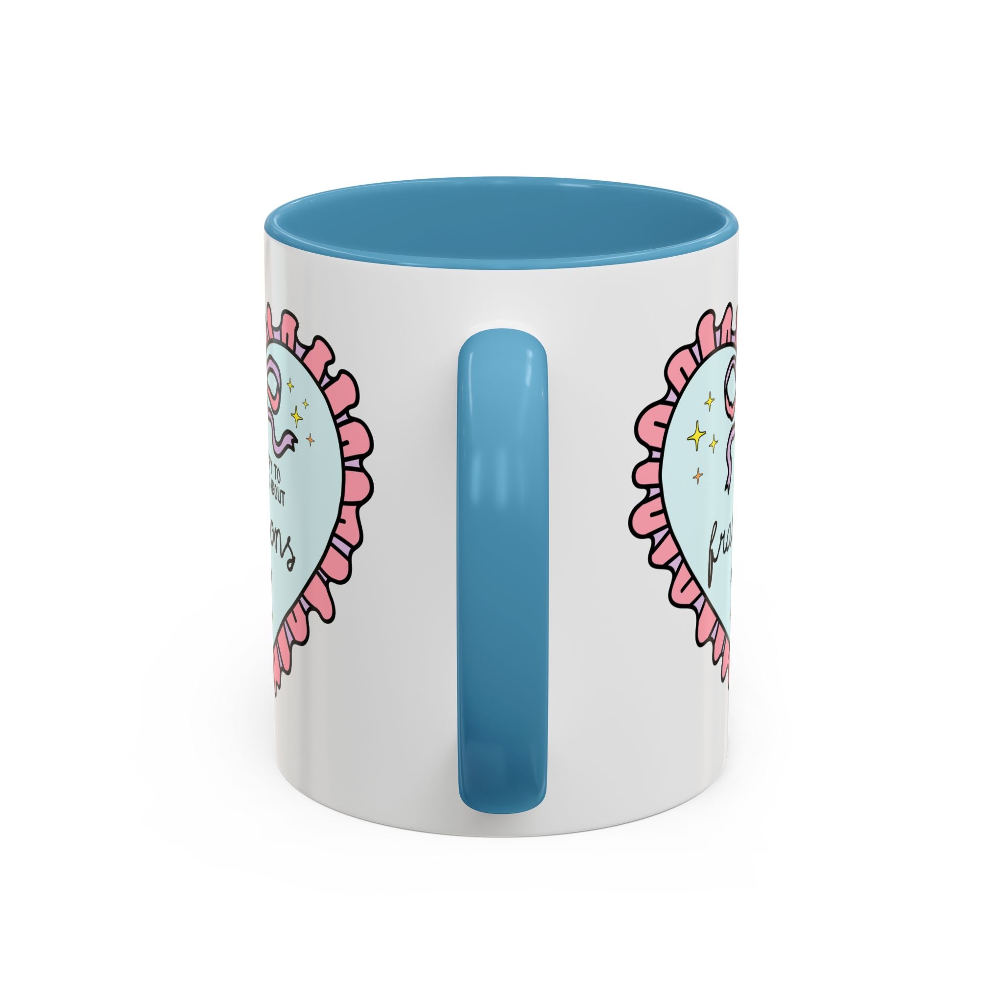 Happy to Talk About Fractions Coffee Mug