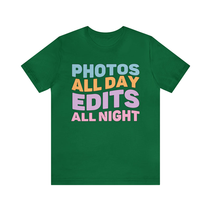 cute tee shirt for photographer birthday