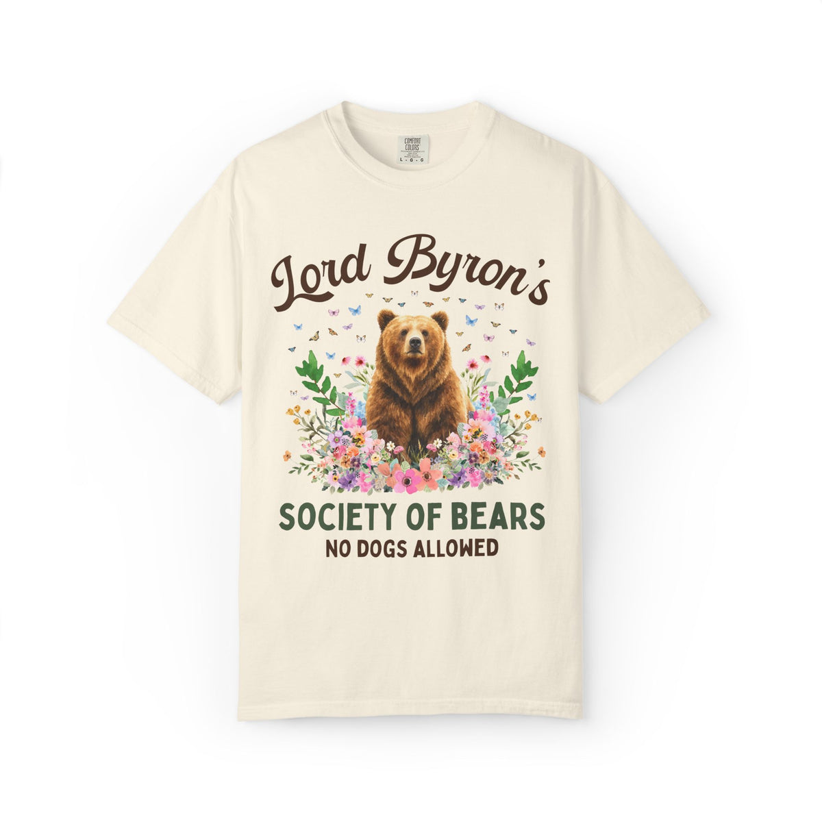 Lord Byron's Society of Bears Tee Shirt