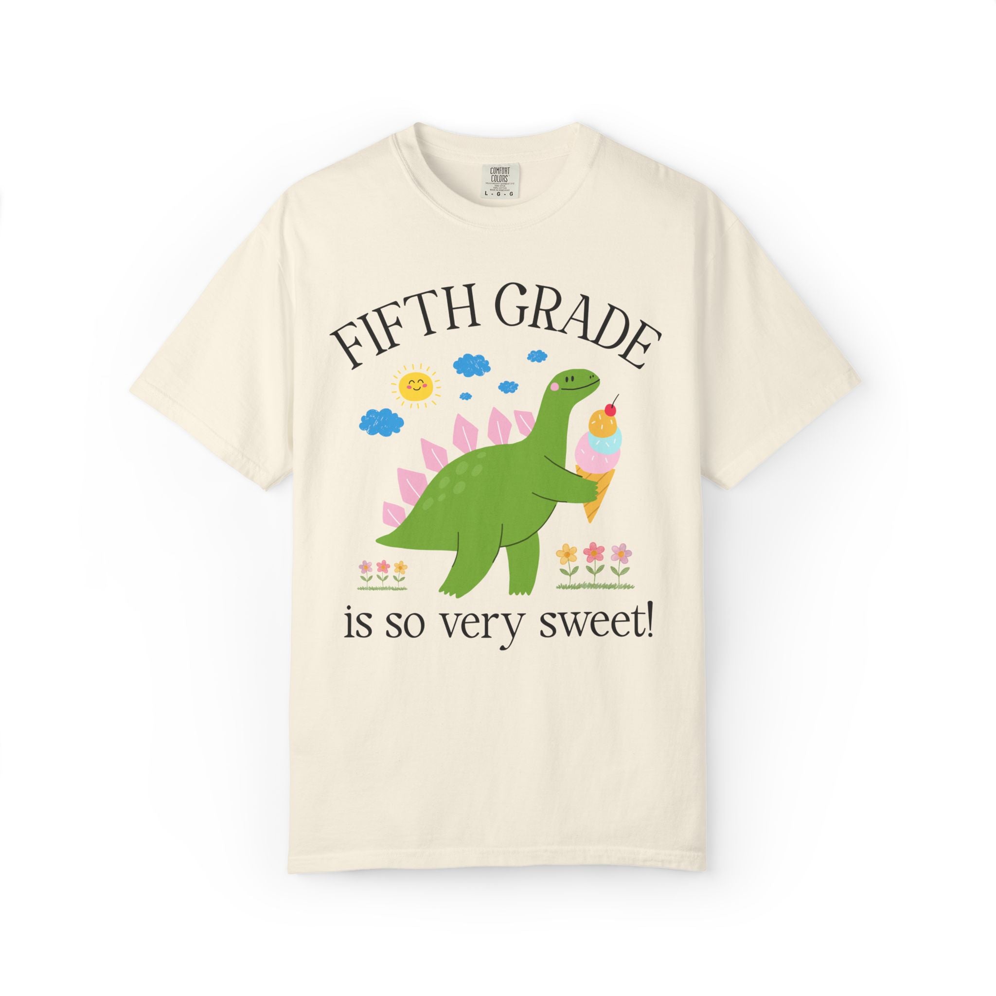 Dinosaur Teacher Team Tee Shirt for End of of School Year or Back to School: Grade Level School Subject is So Very Sweet, School Librarian