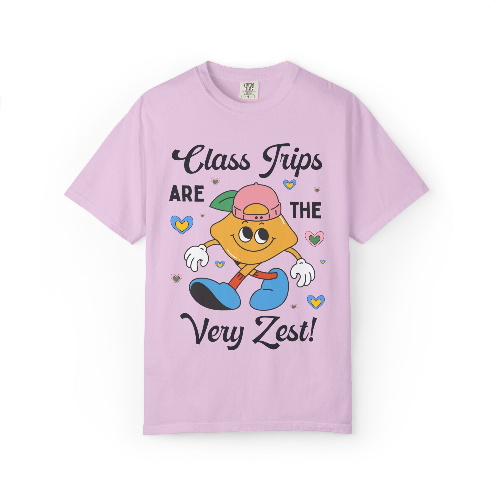 Class Trips are The Very Zest: Matching Teacher T-Shirt for Meet the Teacher Night or Back to School