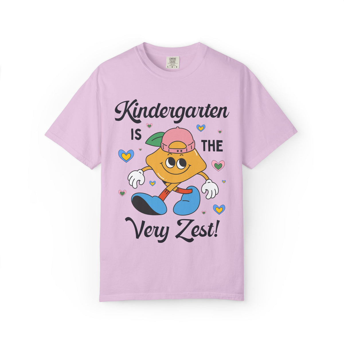 Kindergarten is The Very Zest: Matching Teacher T-Shirt for Meet the Teacher Night or Back to School
