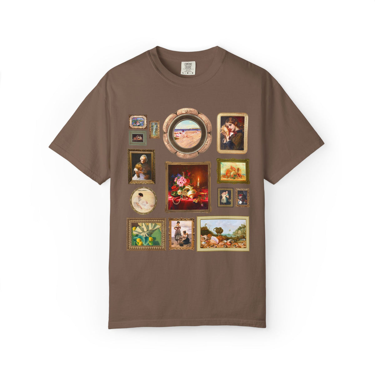 Seashell Art History T-Shirt