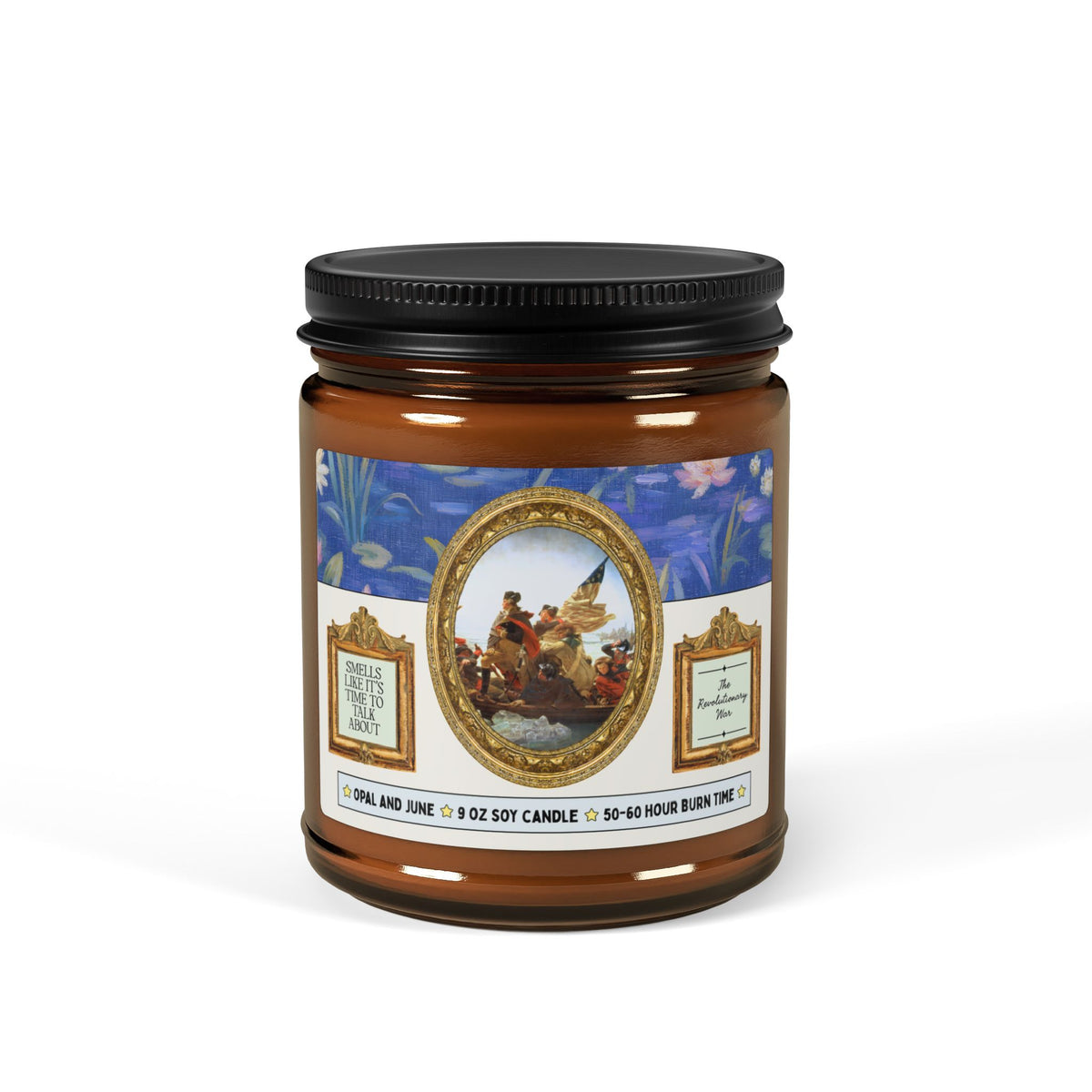Smells Like It's Time to Talk About The Revolutionary War: American History Buff Gift for Dad or Teacher Who Loves Early US American History, George Washington Painting