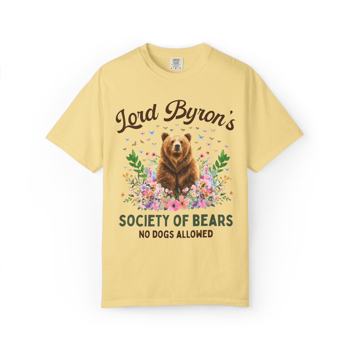 Lord Byron's Society of Bears Tee Shirt