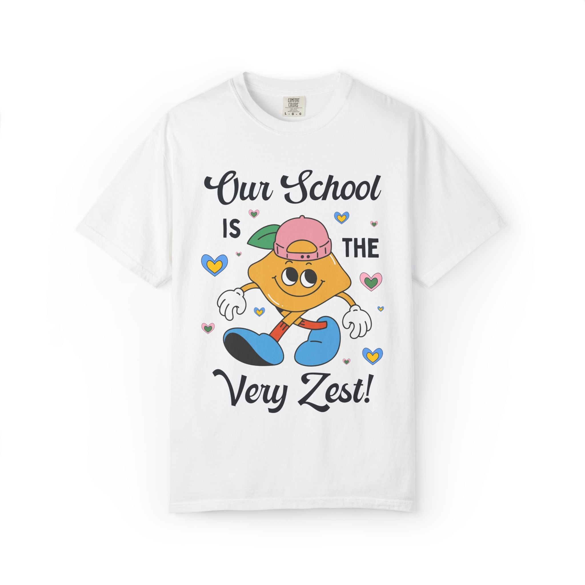 Our School is The Very Zest: Matching Teacher T-Shirt for Meet the Teacher Night or Back to School