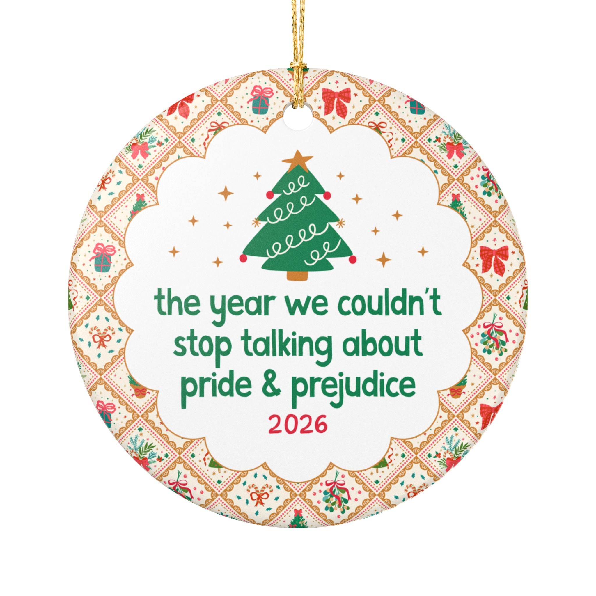 2026: The Year We Couldn't Stop Talking About Pride and Prejudice, Cute Bookish Gift for Jane Austen Bookworm, Book Lover Gift Idea Xmas