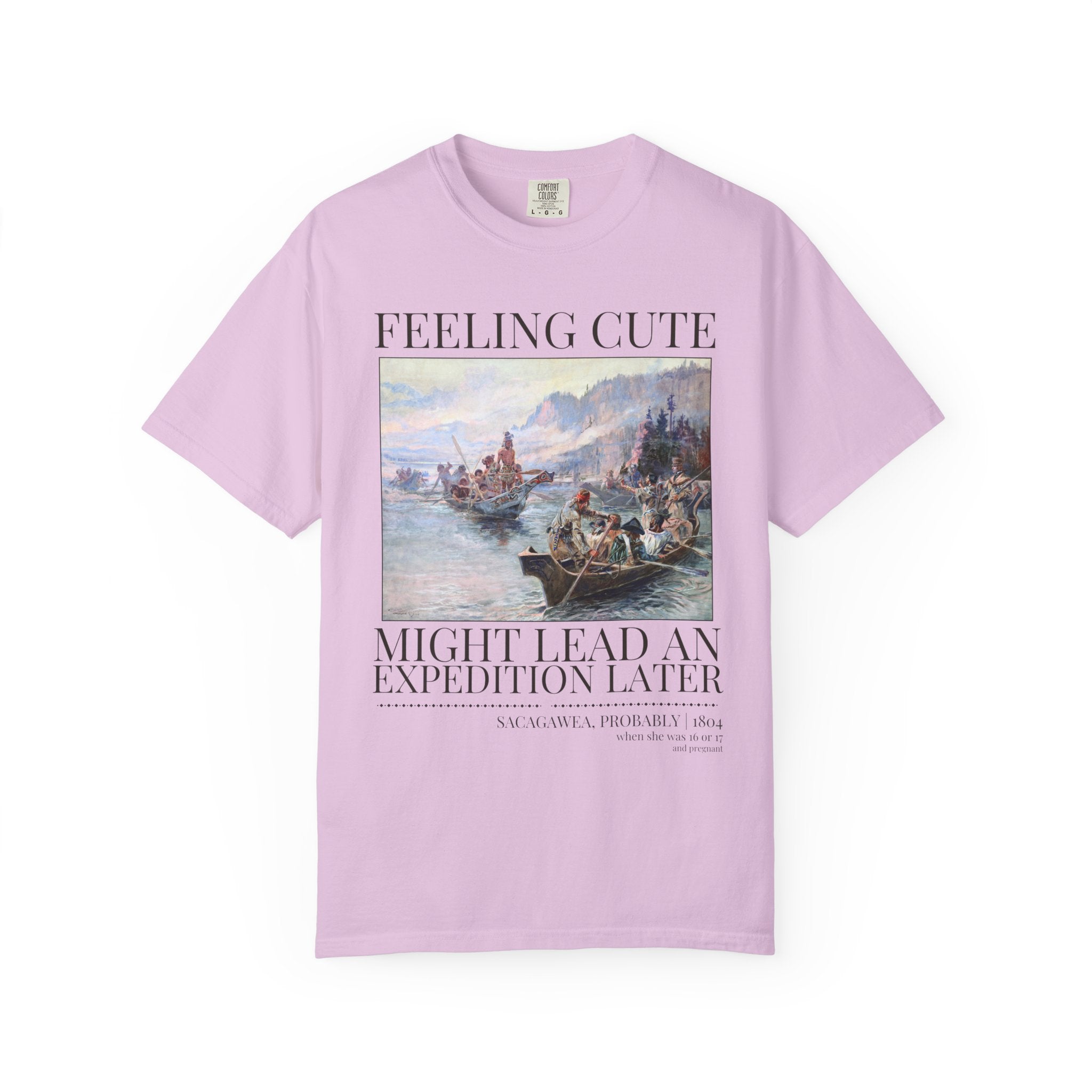 Funny Sacagawea American History Shirt for Social Studies Teacher, High School History, 18th Century Women's History Tee, History Buff Gift