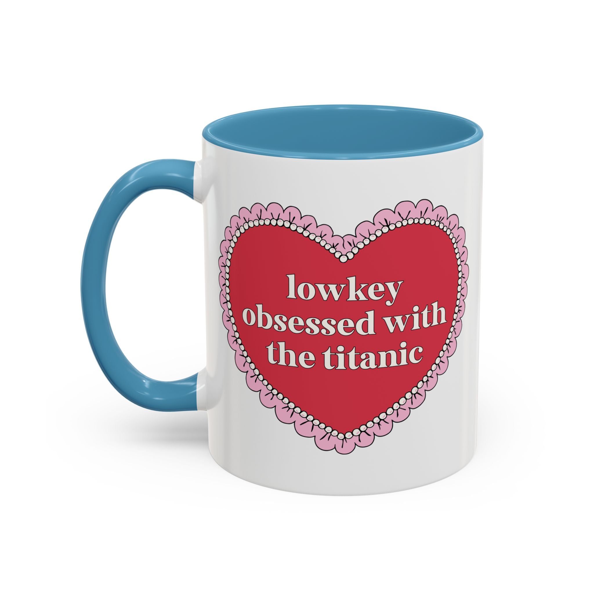 Lowkey Obsessed with the Titanic Coffee Mug: Funny Maritime History Gift for History Buff, American and European Early 1900s History