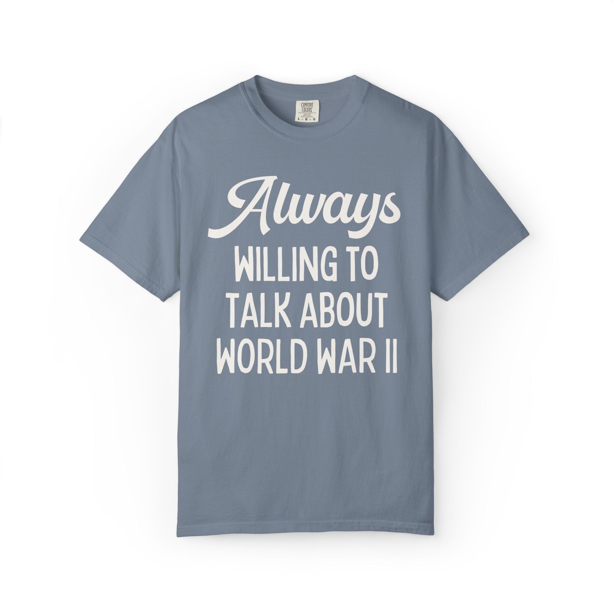 World War II History Buff Tee Shirt: World History, European History, Military History Gift, Dad Who Loves History, Social Studies Teacher