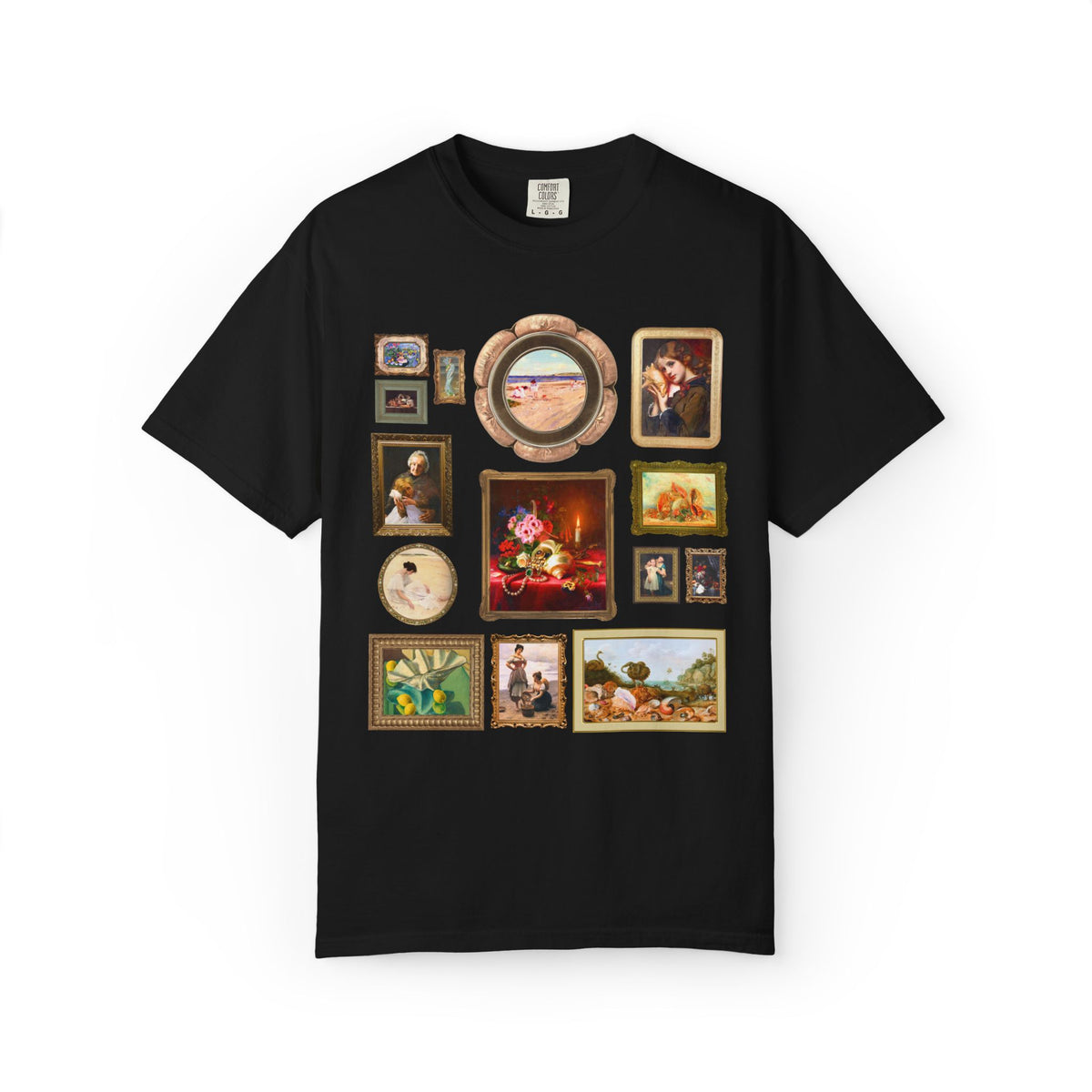 Seashell Art History T-Shirt
