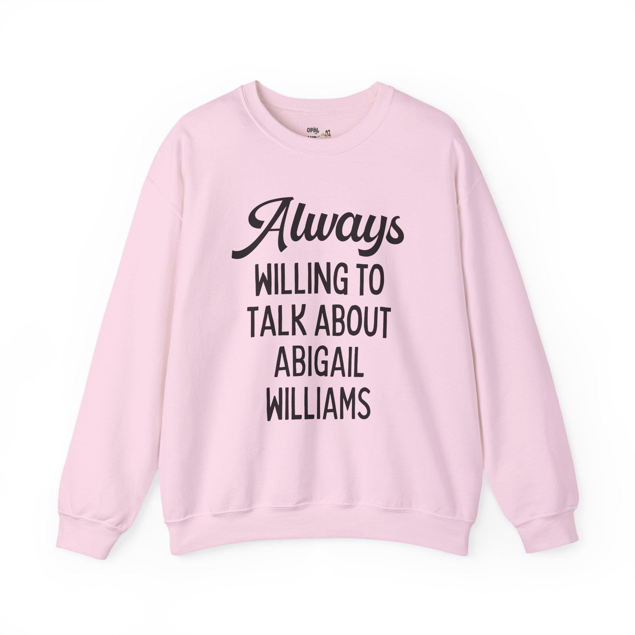 Abigail Williams Salem Witch Trials New England History Buff Sweatshirt, Puritan Early US History, Witchy History Crewneck for Historian Feminist