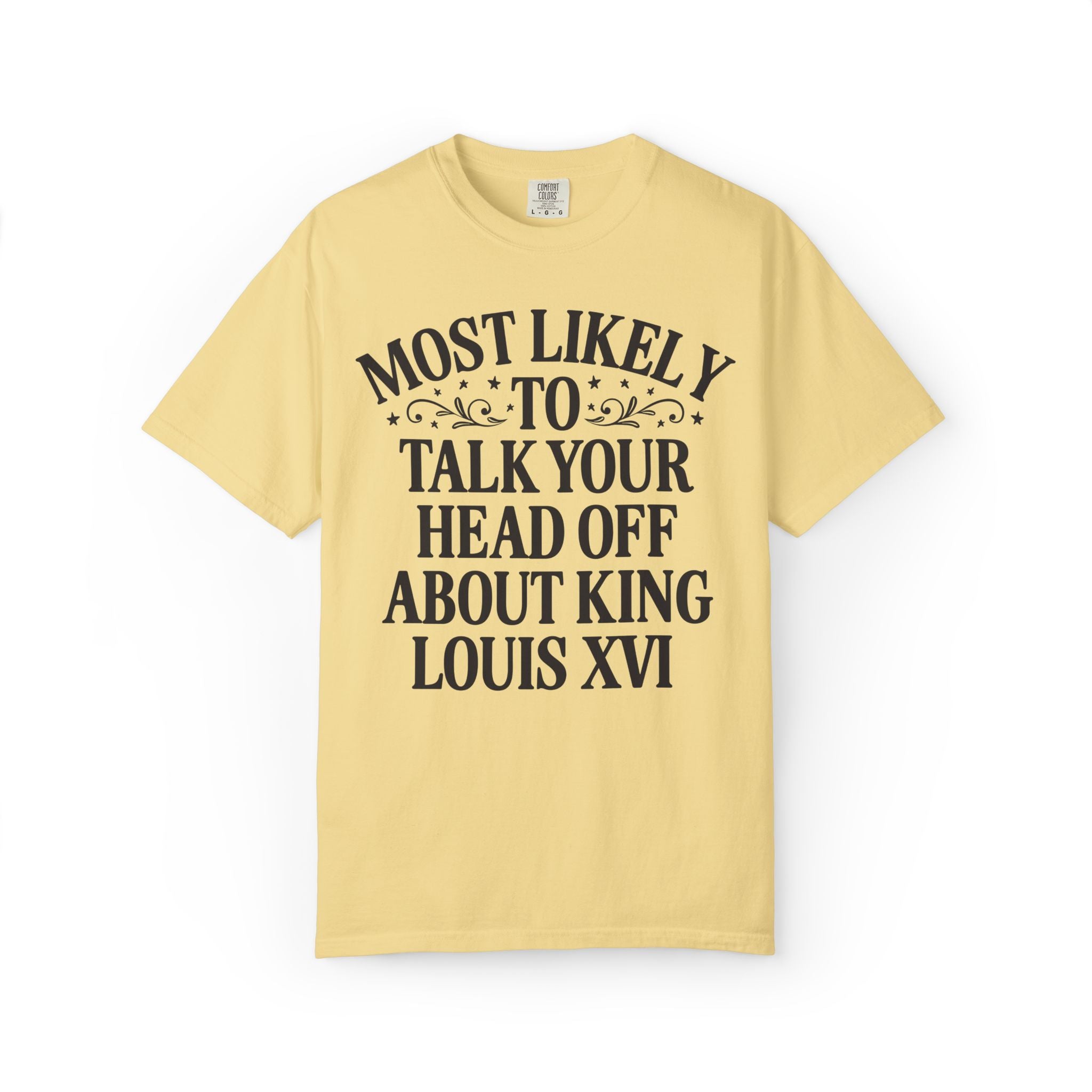 Morbid History Buff Tee Shirt: Famous Royal European Beheading History, Tudor History, French Revolution History Lover Gift, Queen of Scots