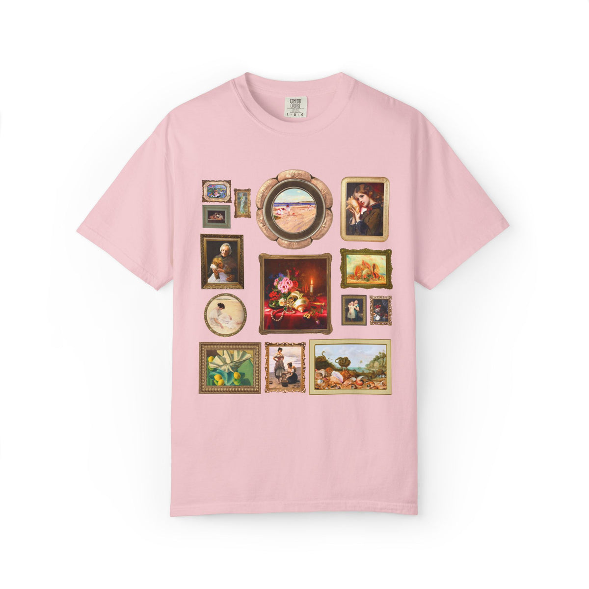Seashell Art History T-Shirt