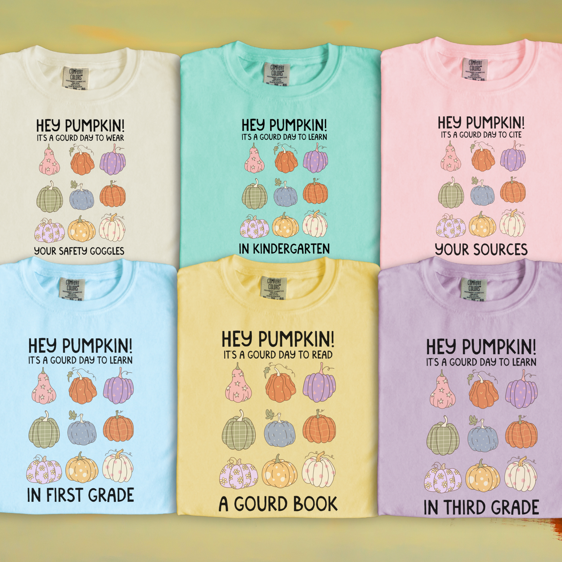 It's a Gourd Day Grade Level or School Subject Shirt