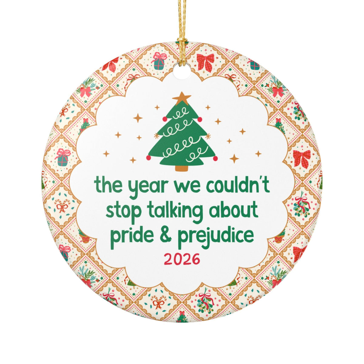 2026: The Year We Couldn't Stop Talking About Pride and Prejudice, Cute Bookish Gift for Jane Austen Bookworm, Book Lover Gift Idea Xmas - Opal and June