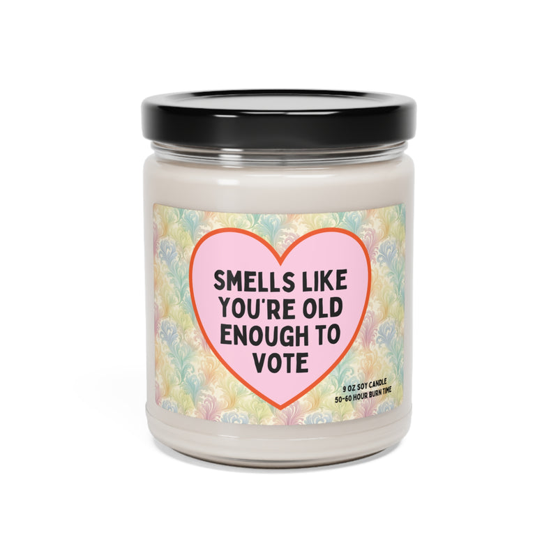 Funny Book Lover Candle for Friend Who Loves Fantasy Romance with Vampires