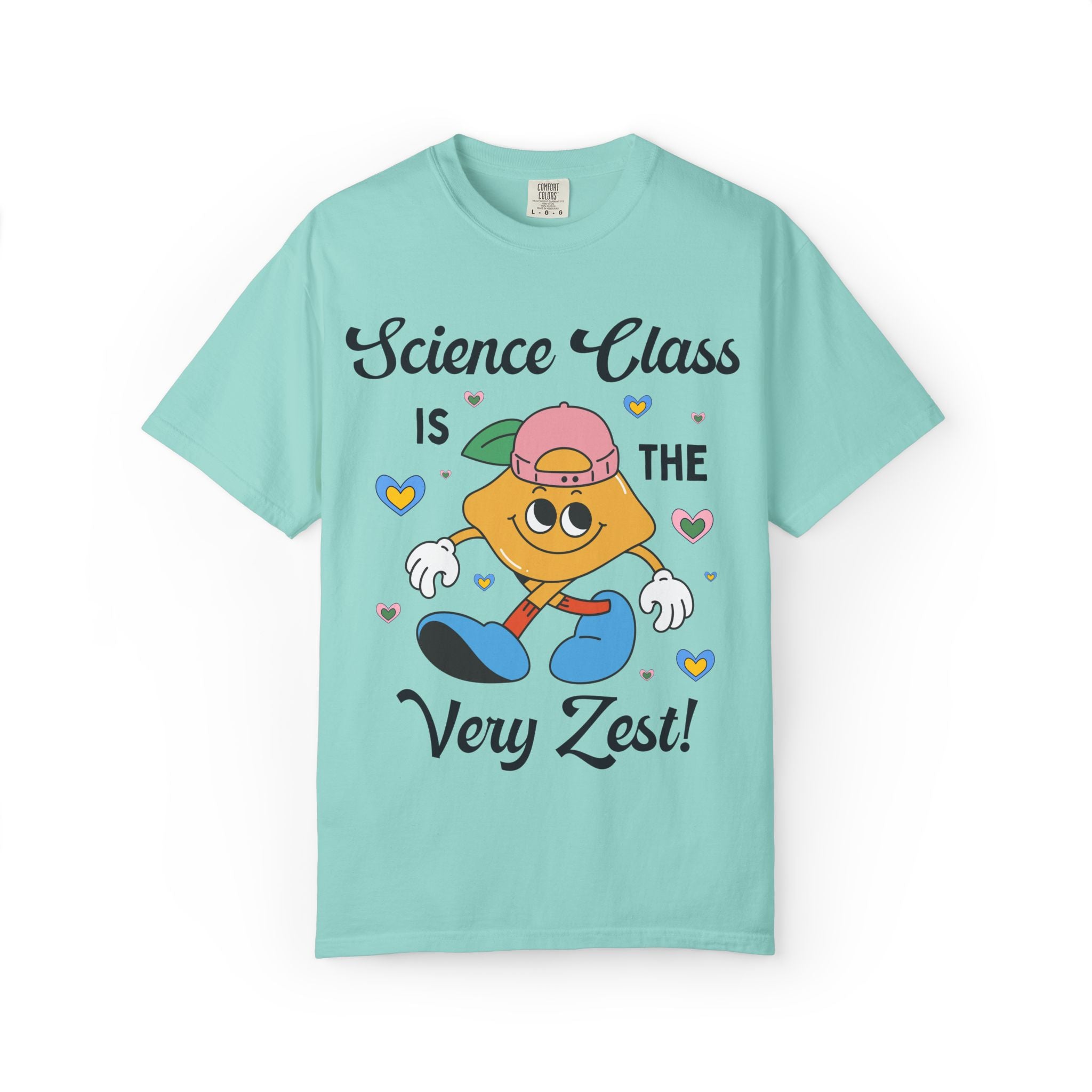 Science Class is The Very Zest: Matching Teacher T-Shirt for Meet the Teacher Night or Back to School