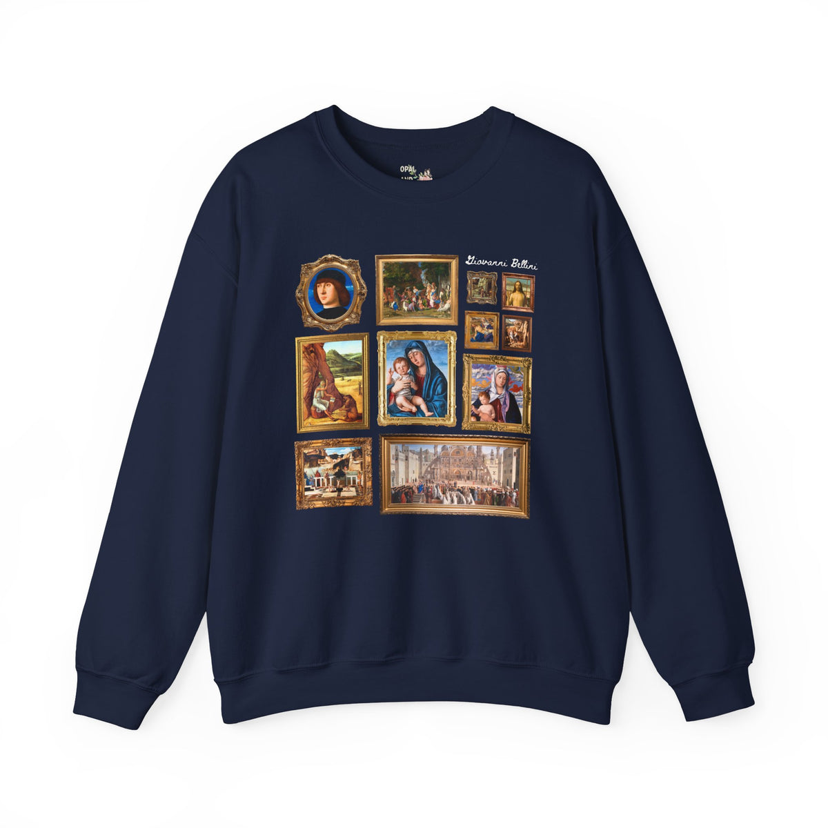 Giovanni Bellini Art History Sweatshirt for Museum Lover, Italian Venetian Renaissance Art Historian Crewneck, 15th Century Art, Humanities Teacher