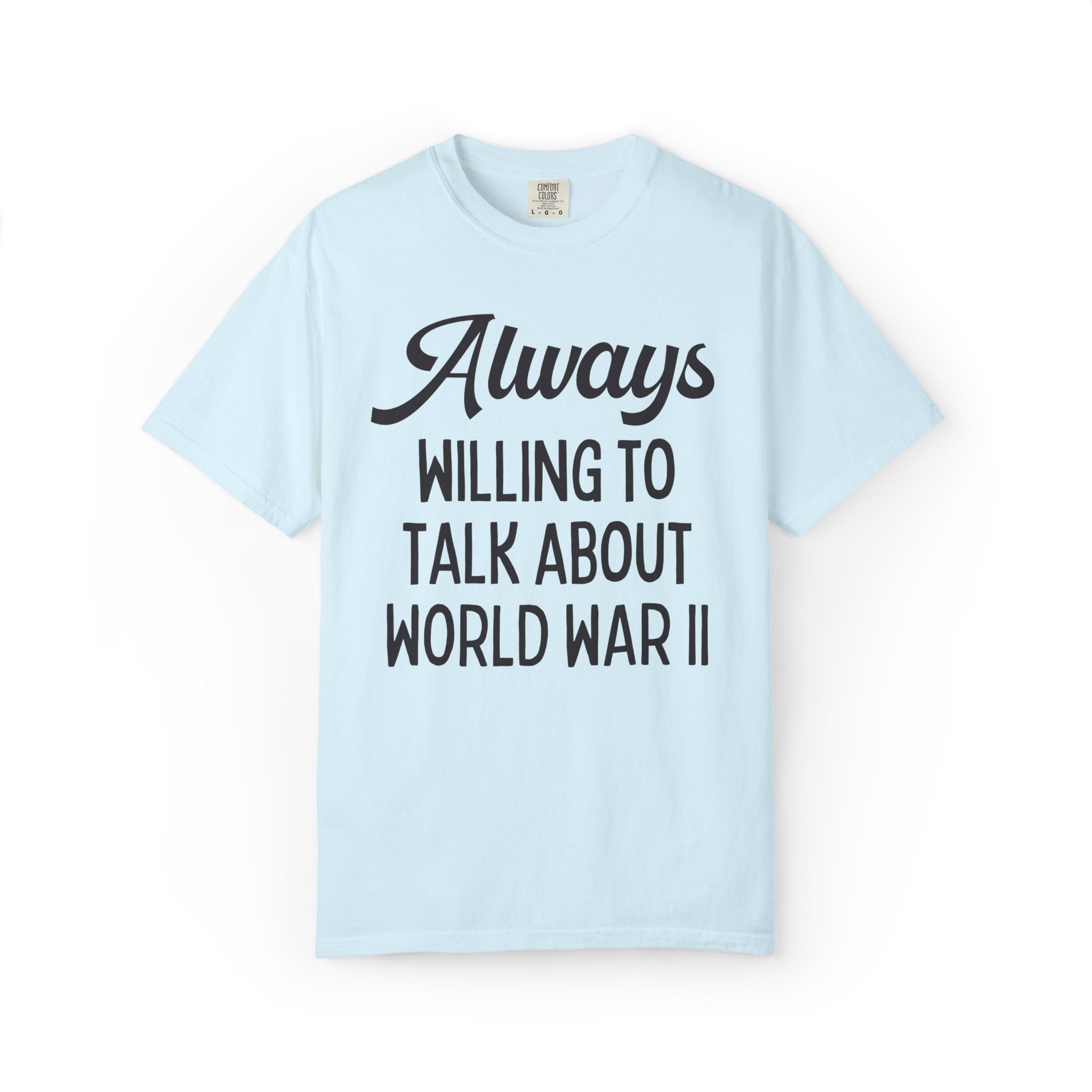 World War II History Buff Tee Shirt: World History, European History, Military History Gift, Dad Who Loves History, Social Studies Teacher