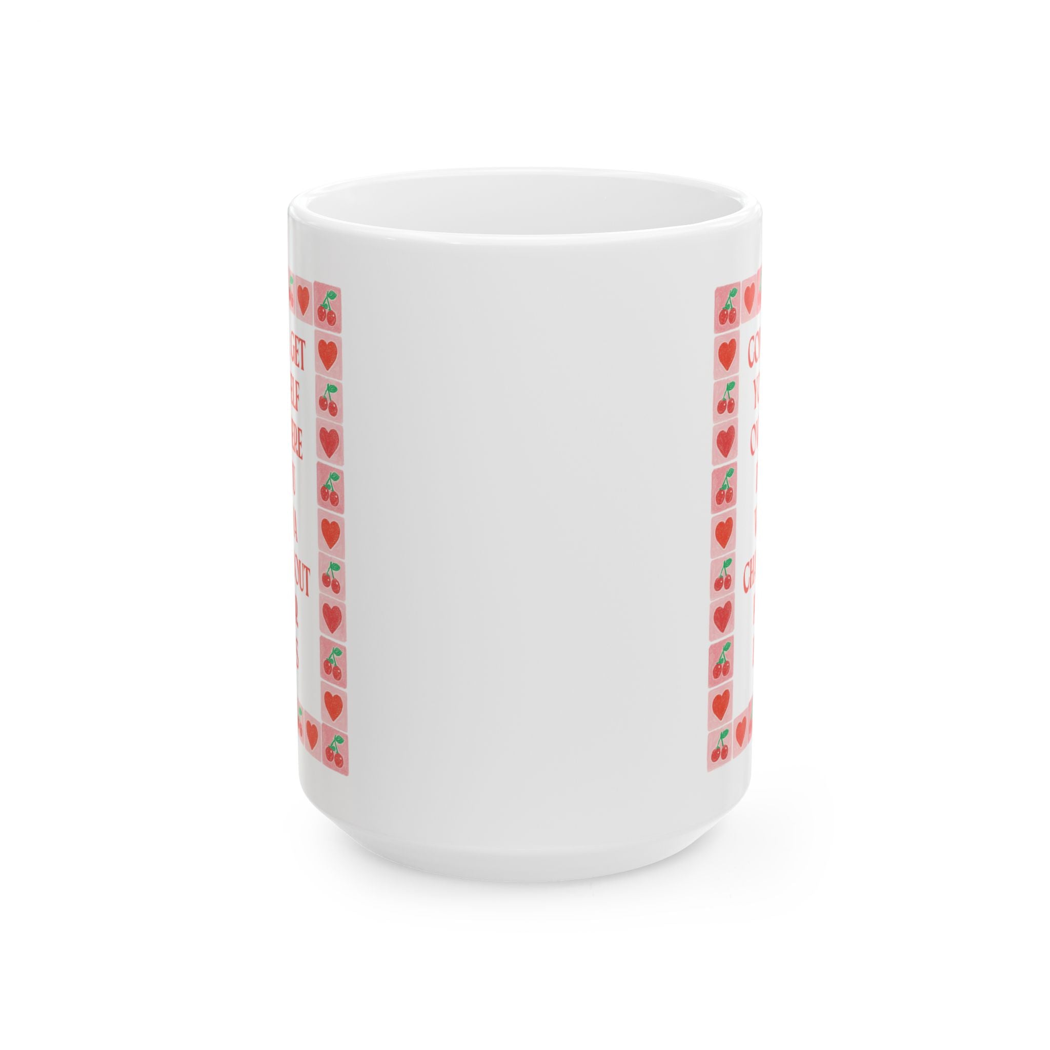 Come and Get Yourself Over Here if You Wanna Chat About Polar Bears: 15 Oz Coffee Mug for Animal Lover, Funny Polar Bear Gift for Coffee Lover