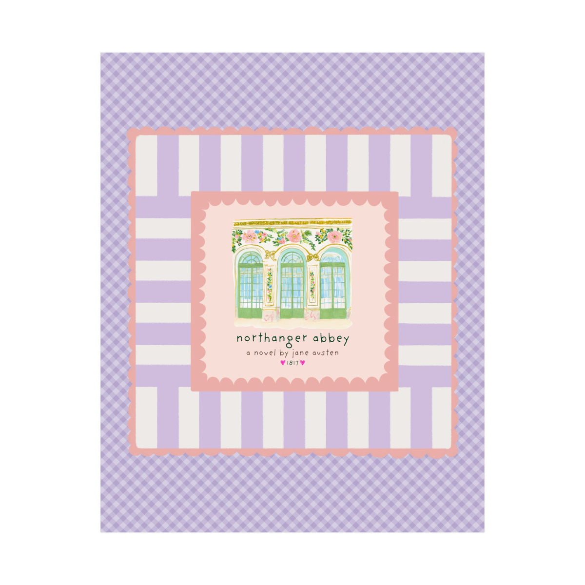 Northanger Abbey: A Novel by Jane Austen Book Lover Poster Print, Cute Bookish Print for Classic Literature Reader or Bookworm