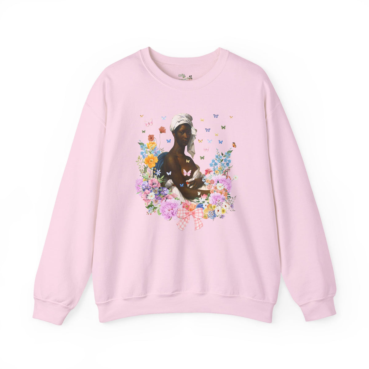 Marie-Guillemine Benoist Portrait of Madeleine Art History Sweatshirt, Neoclassicism Art Movement, Early 19th Century French Art History Crewneck