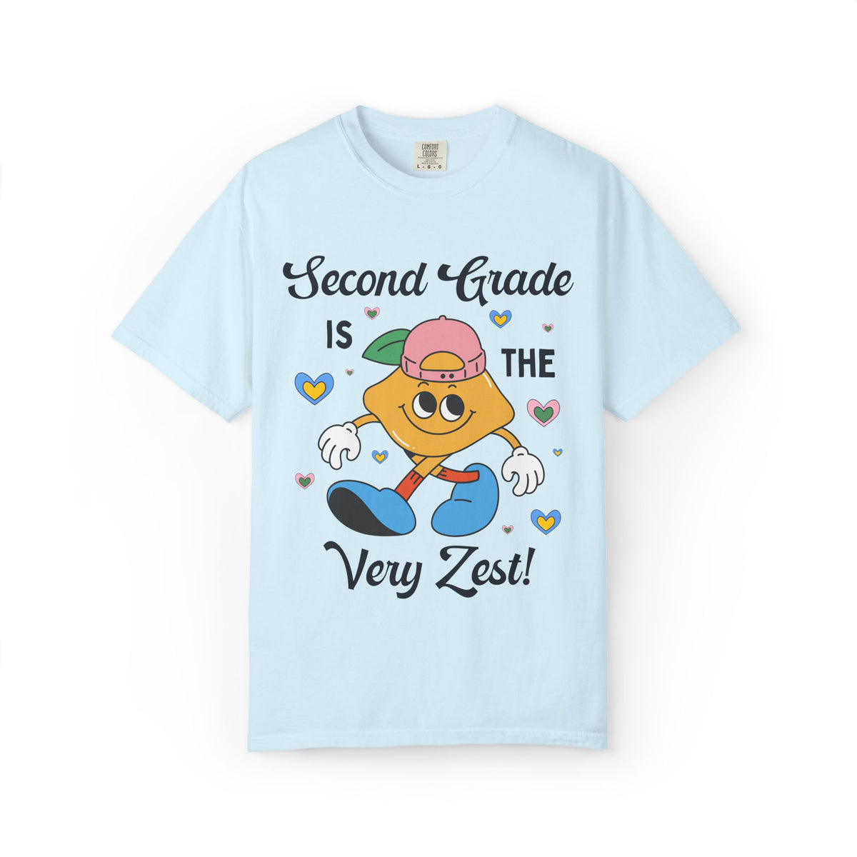 Second Grade is The Very Zest: Matching Teacher T-Shirt for Meet the Teacher Night or Back to School