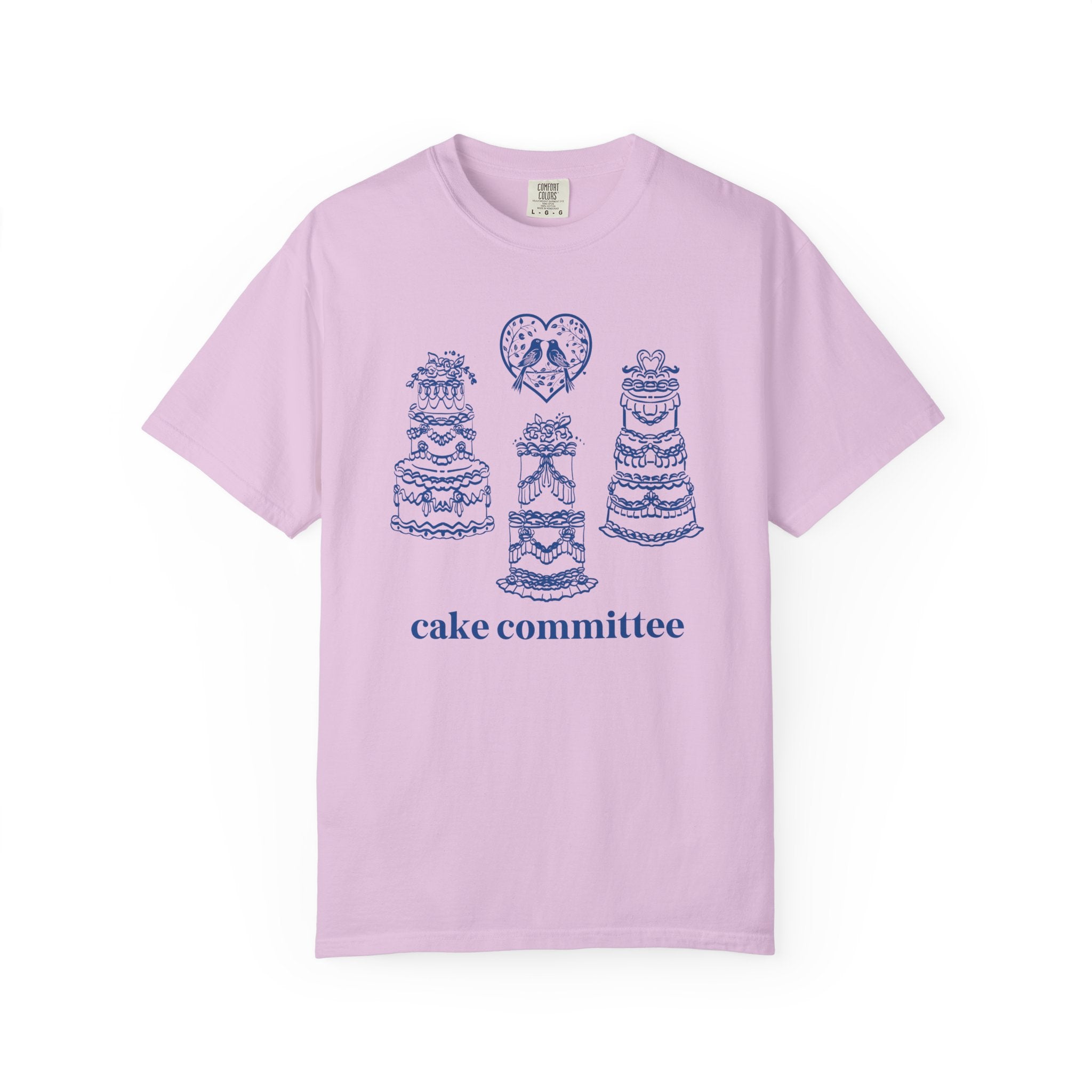 Rococo Wedding Cake Bachelorette Tee Shirts for Bride and Bridesmaids: Silly Marie Antoinette Aesthetic Wedding Party Tee for Bridal Party