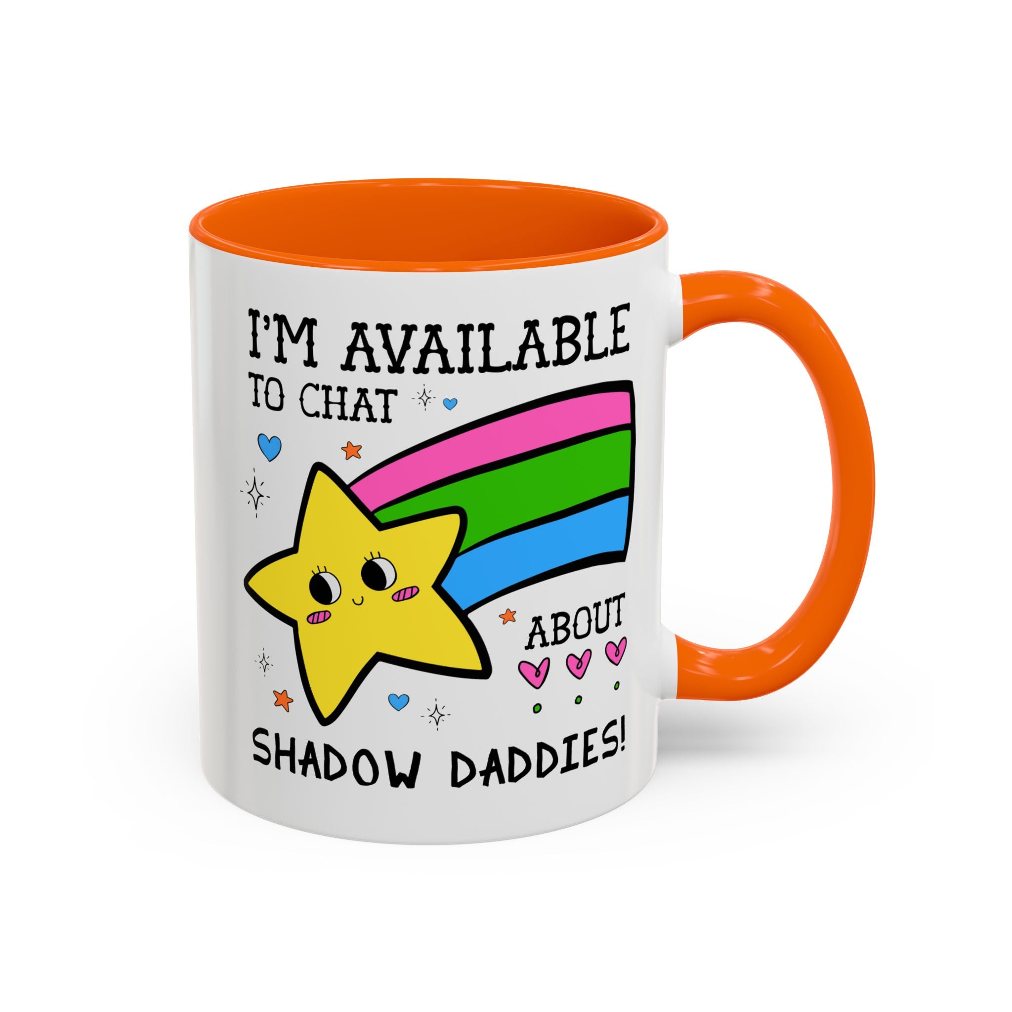 I'm Available to Chat About Shadow Daddies Coffee Mug