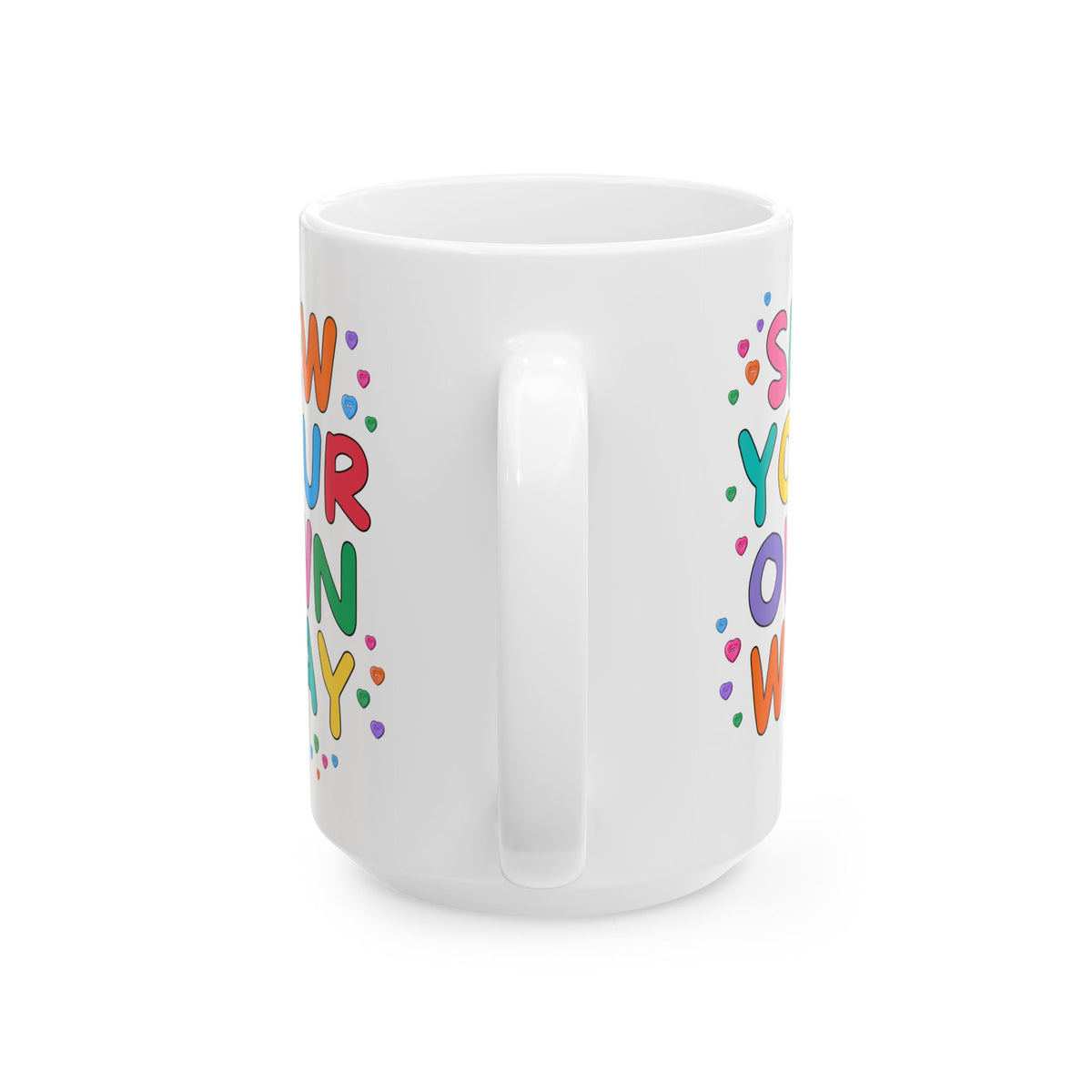 Sew Your Own Way: Funny Seamstress or Sewist Coffee Mug for Friend or Mom Who Loves Sewing, Cute Sewing Gift for Daughter Learning to Sew