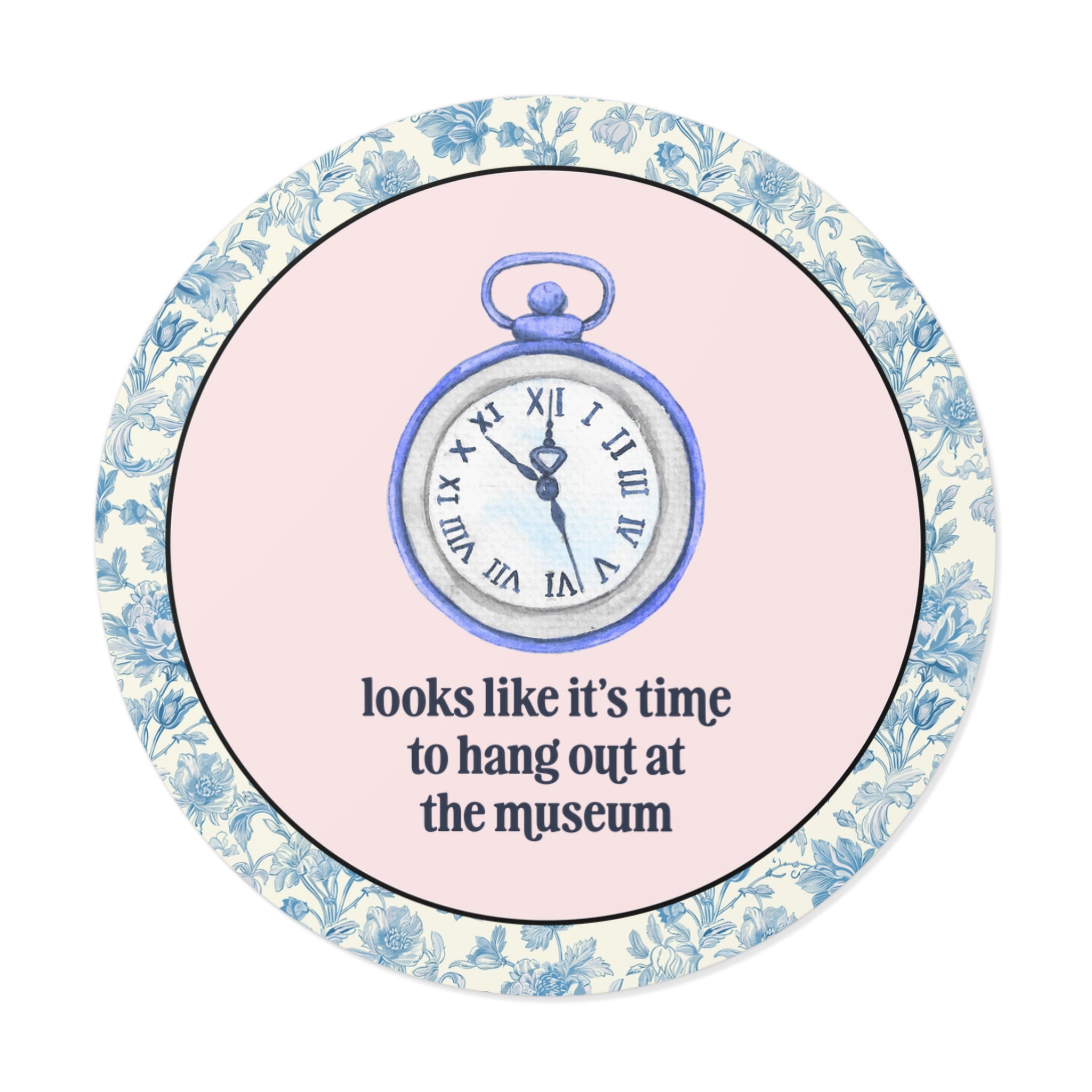 Looks Like It's Time to Hang Out at the Museum Sticker