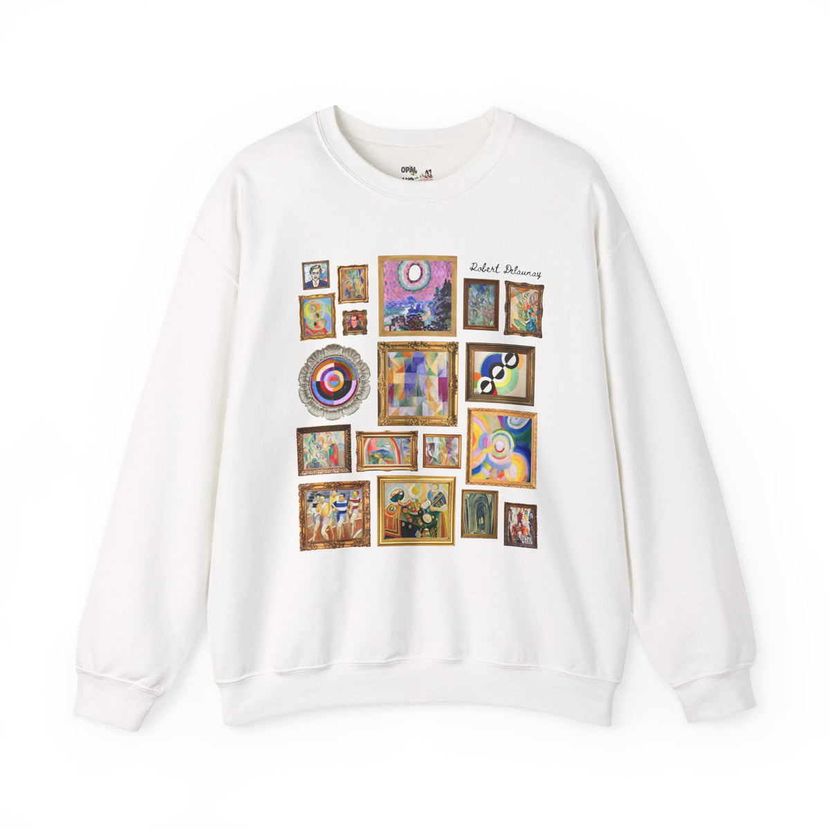 Robert Delaunay French Art History Swaetshirt for Painter, Divisionism and Cubism Art History Lover Gift, Early 1900s European Art History