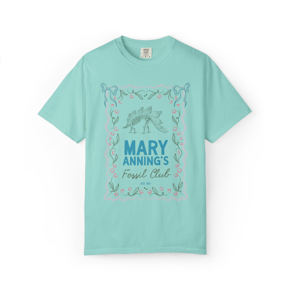 Mary Anning's Fossil Club Tee Shirt
