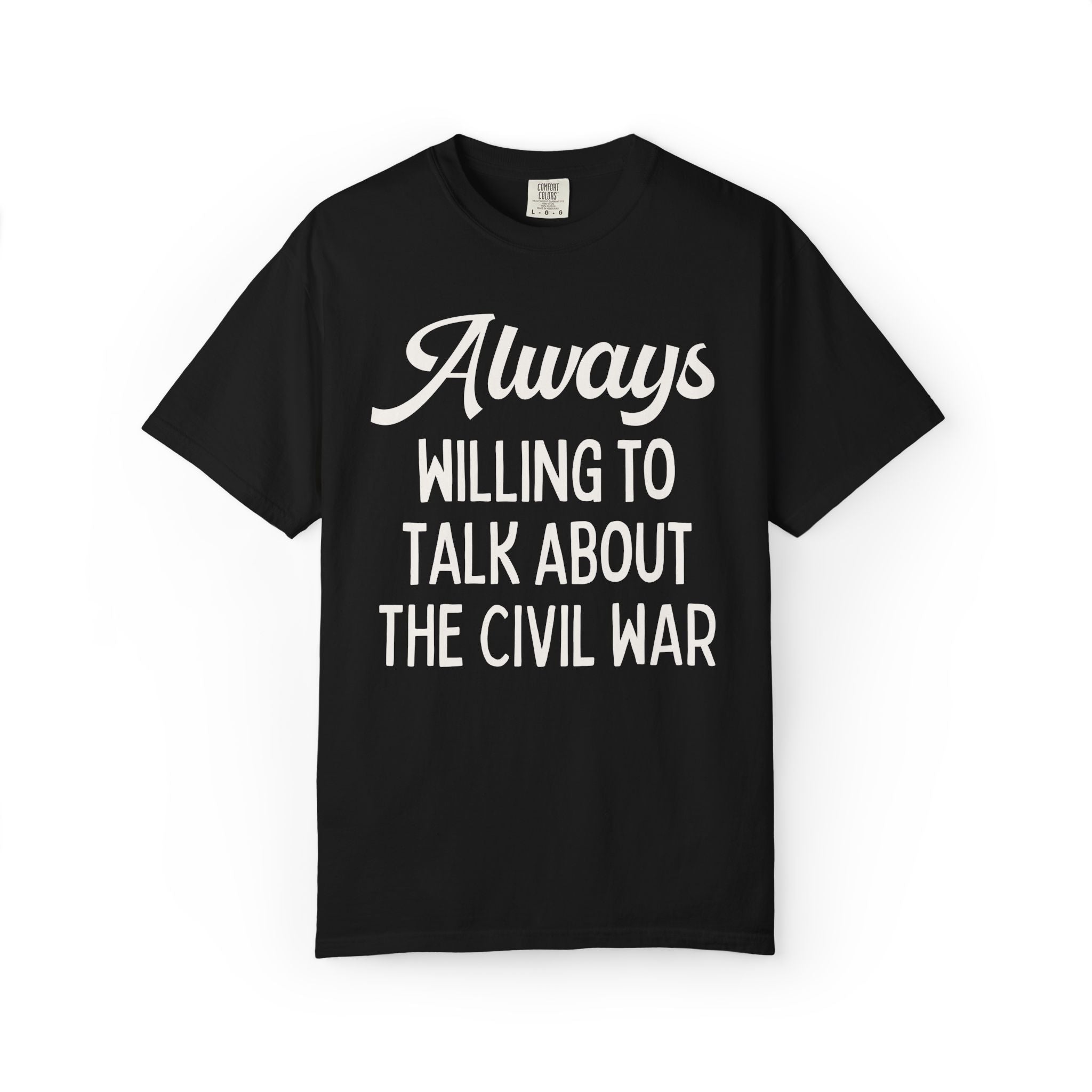 Civil War American Historian T-Shirt for High School History Teacher of Dad Who Studies 19th Century History, Black History Month Tee